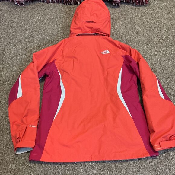 The North Face Boundary TriClimate Jacket Hood 3 In 1 / Women M Hyvent Hooded - Picture 11 of 14